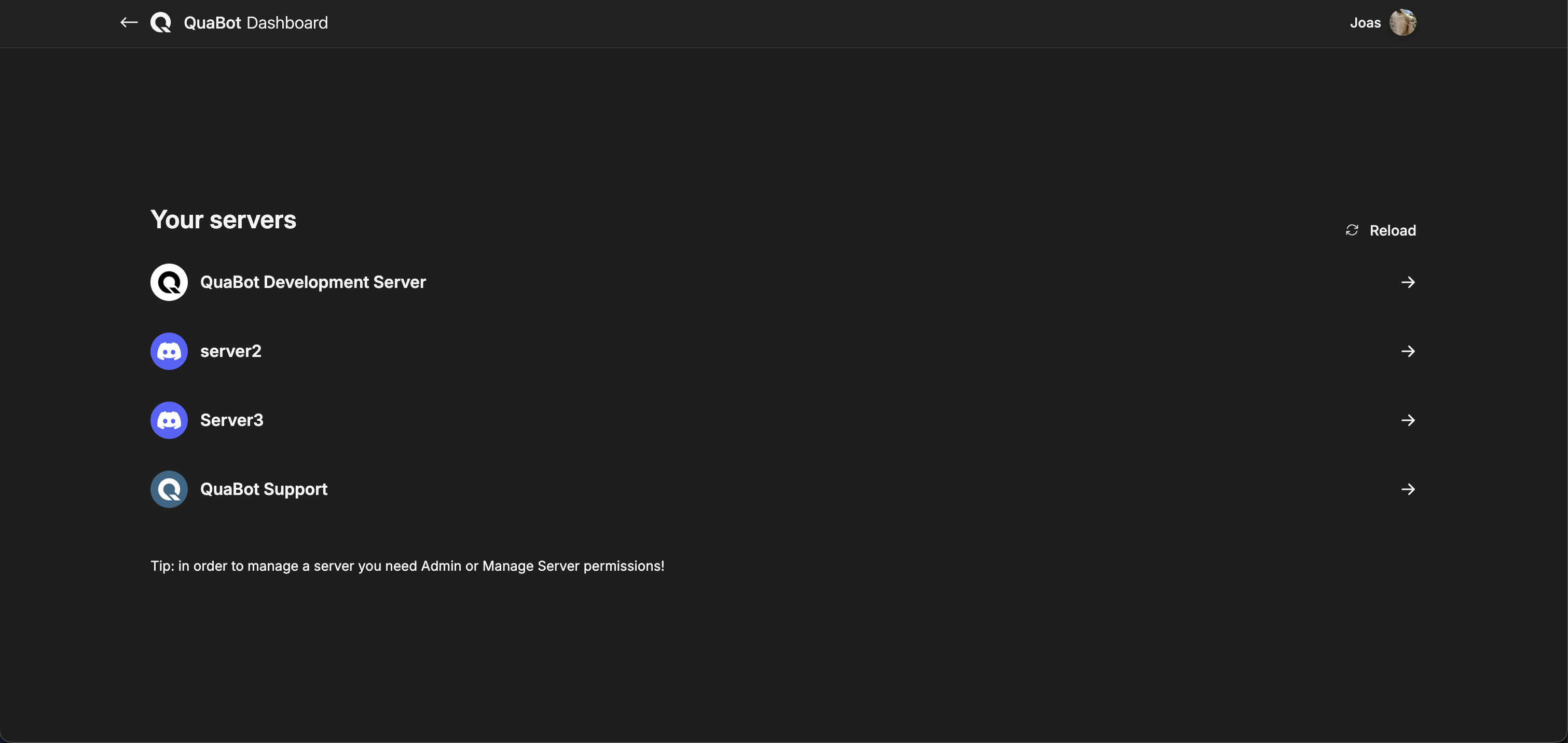 ServerList