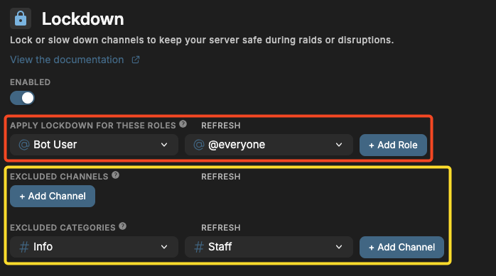 Lockdown Overview
