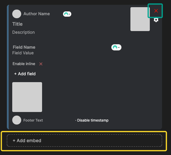 Add Remove