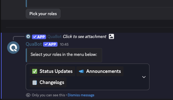 Dropdown Example