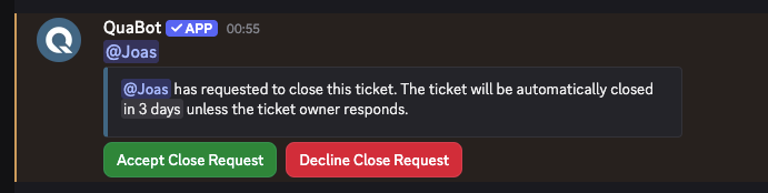 Close Requests