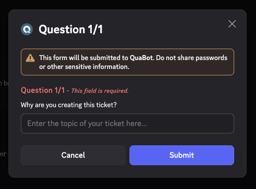 Form Modal